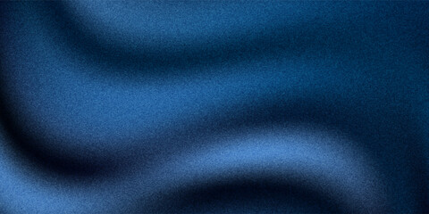 Obraz premium Abstract dark background. Silk satin fabric. Navy blue color. Elegant background with space for design. Soft wavy folds. Christmas, birthday, anniversary, award. Template.