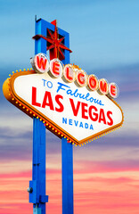 Las Vegas, Nevada, United States of America. 11-11-2025 Welcome to Fabulous Las Vegas Neon Sign	
