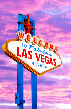 Las Vegas, Nevada, United States of America. 09-09-2025 Welcome to Fabulous Las Vegas Neon Sign	
