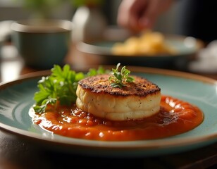 Gourmet French Dishes Created for Advertising Campaign Visuals