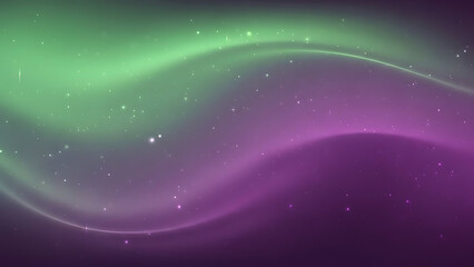 Mesmerizing aurora display