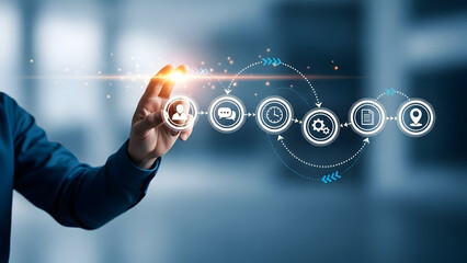 Business process management concept