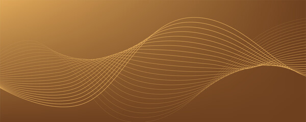 abstract background with waves