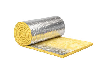 Mineral wool thermal insulation roll for energy saving