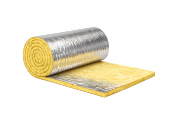 Mineral wool thermal insulation roll for energy saving