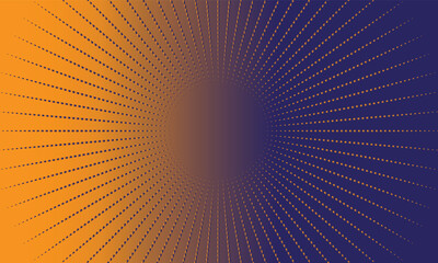 abstract halftone texture  background with rays.