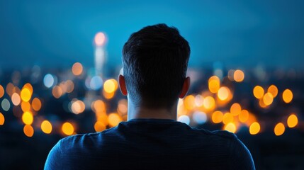 Monitor Cybersecurity expert closely monitoring multiple screens for potential threats.