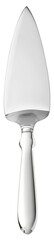 Elegant white serving spatula on a transparent background