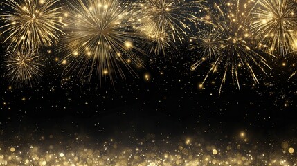 fireworks explode against dark sky