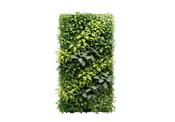 Lush green wall panel