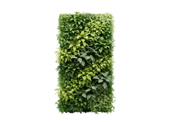 Lush green wall panel