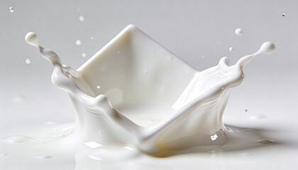 Milk Splash Crown Shape