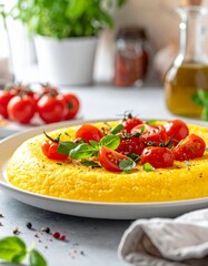 Polenta mit Tomaten