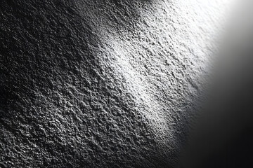 Gray grainy background, black white gradient grayscale abstract monochrome noise texture banner, header cover wallpaper backdrop design