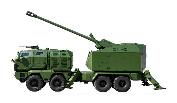 Nora B-52 155mm (Serbian 155mm self-propelled howitzer based on the FAP 2832 8x8 chassis)