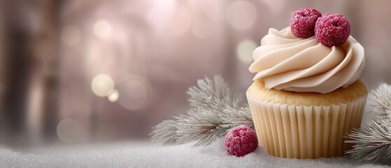 Fourth of July cupcake with USA flag and stars, perfect for holiday celebrations and dessert ideas