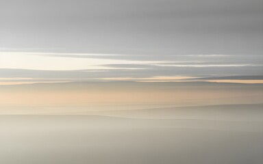 Obraz premium a cinematic photograph capturing ethereal clouds 