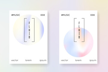 Hologram Presentation. Fashion Effect. Pastel Concept. Blue Gradient Label. Business Metal Brochure. Holographic Background. Geometry Mesh. Violet Hologram Presentation