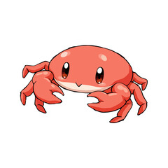 Cute Crab Clipart 04