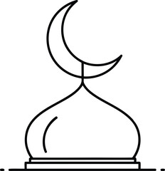 Hook Line Vector Symbol Motion Nautical Element Abstract Shape Motion Graphic