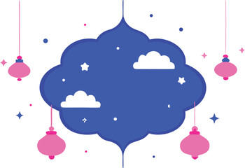 christmas background with balls