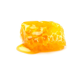 Slick honeycomb with liquid honey