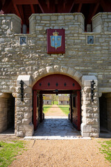 entrance to the castle