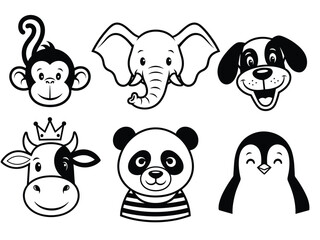 Charming Animal Illustrations for Kids