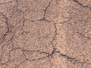 Fototapeta premium Cracked Asphalt Texture Background
