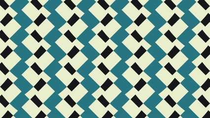 A seamless abstract geometric pattern with checkered squares and vintage plaid style suitable for fabric, wallpaper, and textile design