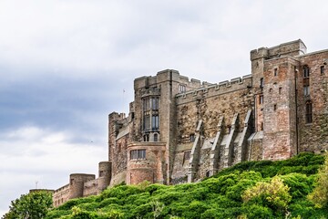 Bamburgh Castle, Northumberland, Northeast Coast, England	
