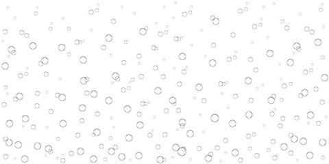Carbonated water with 3d gas balls texture.