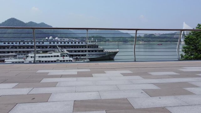 Three Gorges River Cruise Ships China