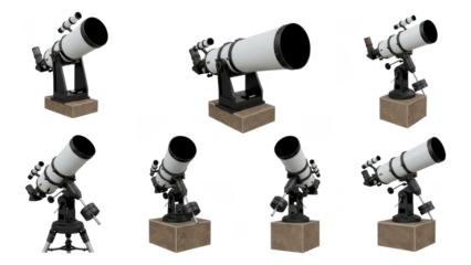 Telescope Set for Astronomy Observation