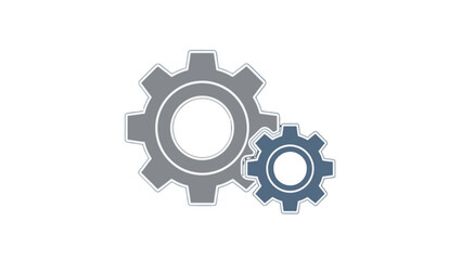 Obraz premium Interconnected Gears Symbolizing Mechanical Harmony and Synchronization.