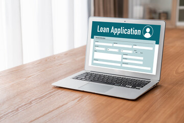 Online loan application form for modish digital information collection on the internet network