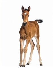 Fototapeta premium Ein junges Fohlen