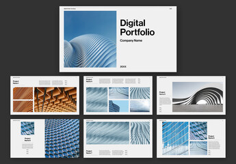 Digital Architecture Portfolio Layout