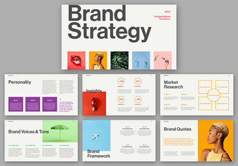 Brand Strategy Presentation Layout