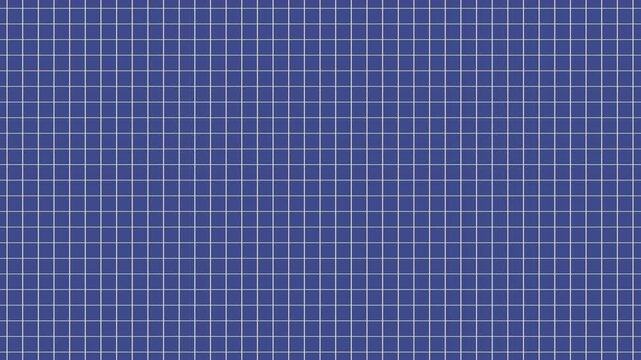 structural engineering architect designer blueprint background animation featuring a simple clean blue background with white squares slowly moving across the screen in a smooth linear direction 4K 