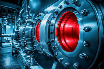 Wind turbine generator for green electricity production - inside