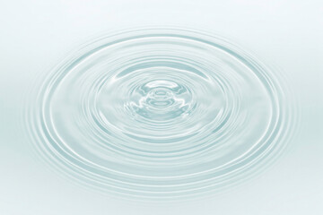 High-resolution water surface background, crystal-clear blue water, gentle ripples, soft natural lighting, minimal reflections, clean composition, copy space, professional stock photography © Love AI