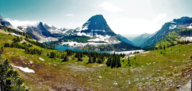 mountain landscape, Bearhat Mountain