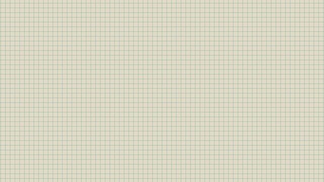 mathematical blue square grid graph on white drawing paper moving in a diagonal direction maths school stationery themed textured background or wallpaper backdrop animated motion animation 4K