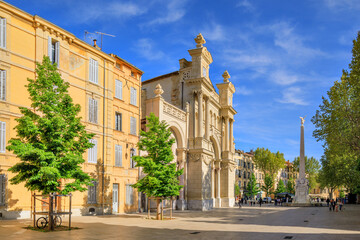 &Eacute;glise de La Madeleine et place des pr&ecirc;cheurs, d'Aix-en-Provence
