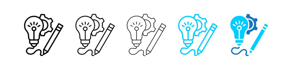 Creativity defferent icon