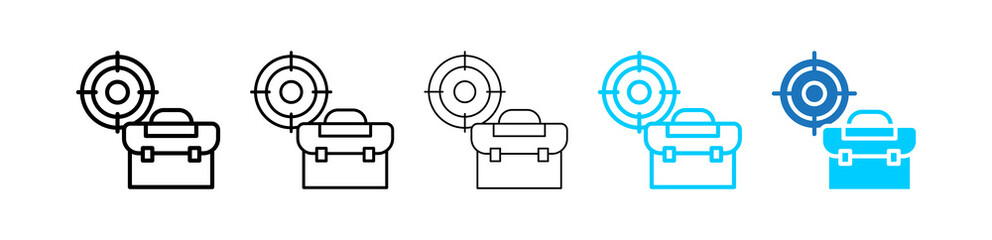 Job Target defferent icon