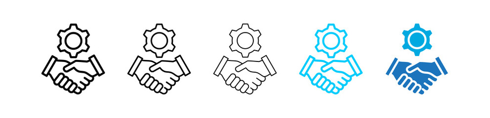 Collaboration defferent icon