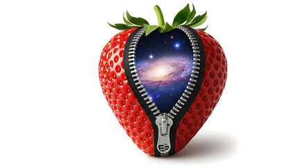 Strawberry Galaxy Universe
