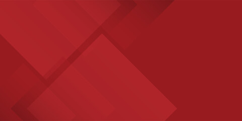 Obraz premium Red polygon shapes modern abstract background modern arts. Simple red wallpaper. Fluid color red motion